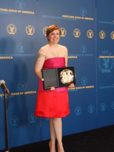 Girls' helmer Lena Dunham