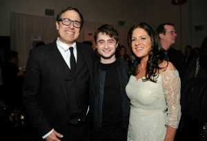 WIF David O. Russell, Daniel Radcliffe and Cahty Schulman