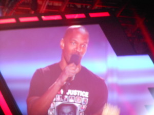 Jamie, and his Foxx-iness and plea for justice for Treyvon