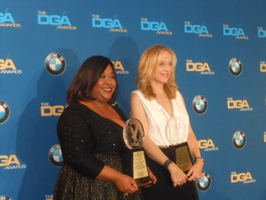 Shonda Rhimes and Betsy Beers