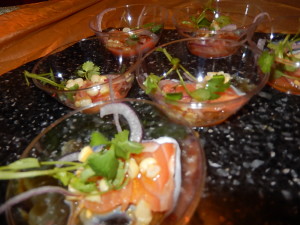 Salmon Ceviche from Chaya