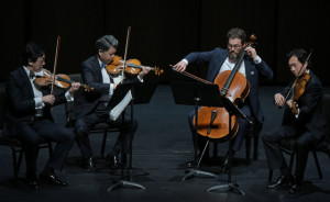 BEVERLY HILLS, CA - Jan 23: The Wallis presents "The Shangai Quartet" at The Wallis Annenberg Center for the Performing Arts on January 23rd, 2016 in Beverly Hills, California. Photo courtesy  Kevin Parry. 