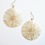 Brave Chick Vanuatu Capiz Shell Earrings