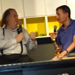 Jonathan Gold and Phil Rosenthal on the LA Times Culinary Stage at The Taste