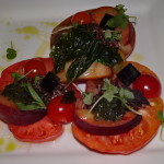 Heirloom tomato salad