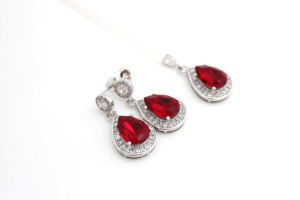 Estylo Jewelry Earrings and Necklace Set