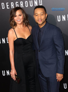 WGN Underground Season 2 Premiere at Regency Village in Westwood Featuring: Chrissy Teigen, John Legend Where: Westwood, California, United States When: 28 Feb 2017 Credit: Guillermo Proano/WENN.com